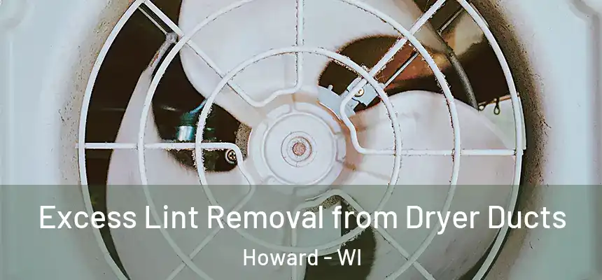  Excess Lint Removal from Dryer Ducts Howard - WI